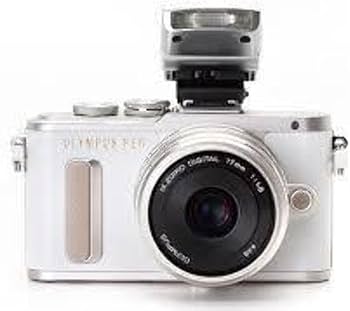 Amazon.com : Olympus Pen E-PL8 White Body with 14-42mm IIR Silver
